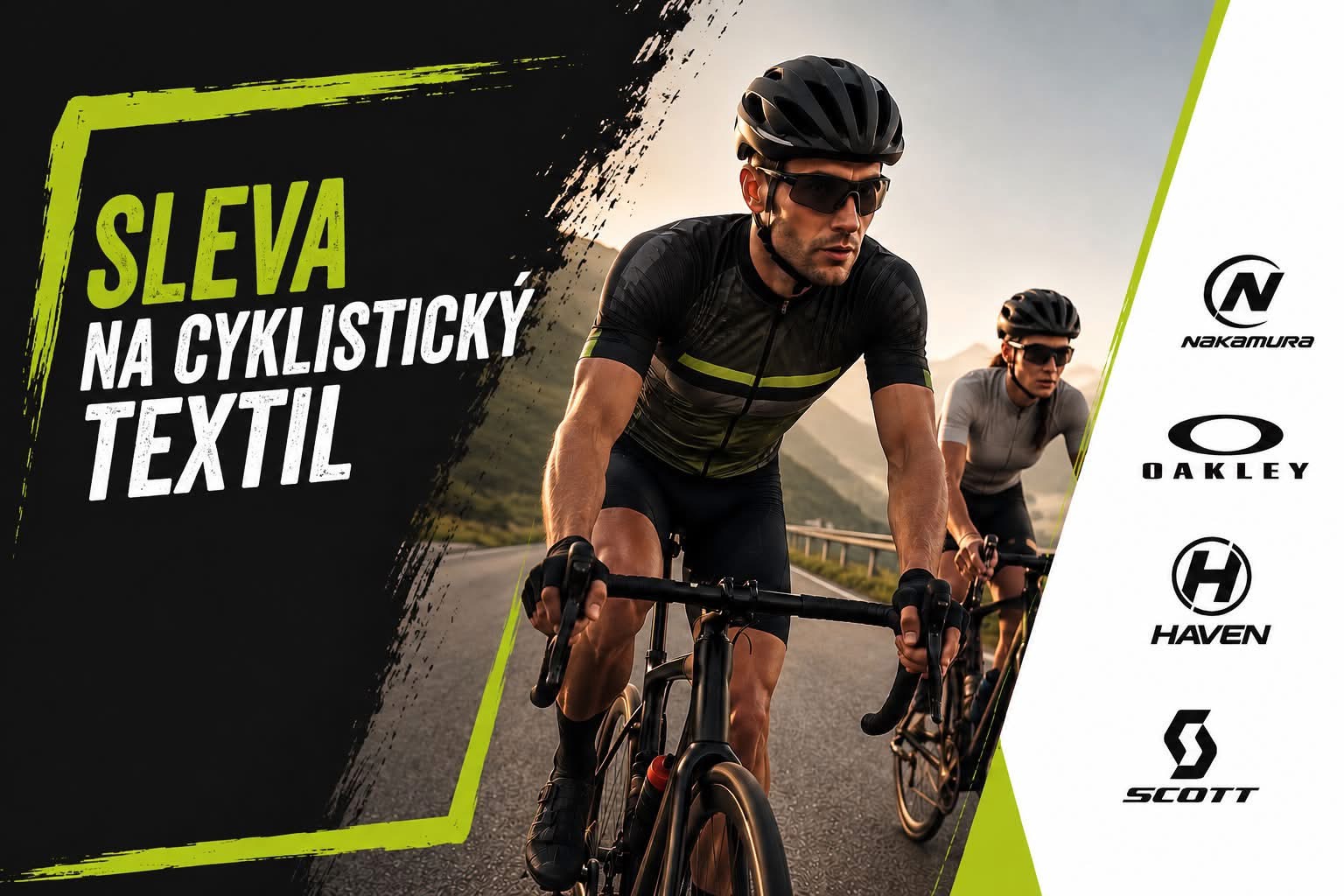 Sleva na cyklistický textil